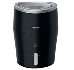 Bild zu Philips HU4813/10 Luftbefeuchter (bis zu 44m², hygienische NanoCloud-Technologie, leiser Nachtmodus, Automodus) für 79,99€ (VG: 138,85€)
