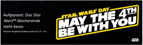 Bild zu Lego Star Wars – May the 4th be with you mit exklusiven Angeboten und Rabatten