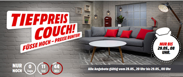 Bild zu MediaMarkt Tiefpreis-Couch – z.B. GOOGLE Chromecast 3. Generation für 29€