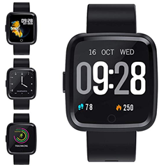 Bild zu Zagzog Smartwatch mit Farbdisplay, Fitnesstracker, WhatsApp Funktion usw. für 25,99€