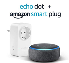 Bild zu Echo Dot (3. Gen.) + Amazon Smart Plug (WLAN-Steckdose) für 49,98€