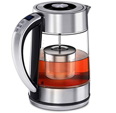 Bild zu CISNO Elektrischer Tee-Kessel mit Temperaturkontrolle für 28,19€