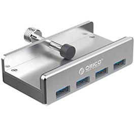 Bild zu ORICO USB 3.0 HUB aus Aluminium zur Befestigung am Schreibtisch etc. für 15,19€