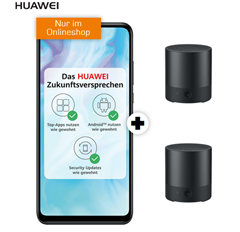 Bild zu HUAWEI P30 lite Dual SIM & 2 x Huawei Mini Speaker für 1€ mit 3GB LTE Datenflat, Sprach- & SMS-Flat für 19,99€/Monat