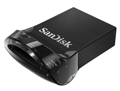 Bild zu SANDISK Ultra Fit USB Stick, Schwarz, 128 GB für 16€