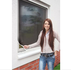 Bild zu Schellenberg Insektenschutz Magnetrahmen Fliegengitter (Fenster 100x120cm) für 14,99€