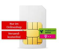 Bild zu 10 GB Telekom Datenflat für 11,99€/Monat + 25€ Geschenkkarte