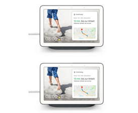 Bild zu Google Nest Hub Doppelpack für 159,95€ (VG: 180,79€)