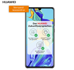Bild zu Huawei P30 (Vergleich: 534,99€) für 27€ mit 3GB LTE Datenflat und Sprachflat im o2 Netz für 19,99€ im Monat