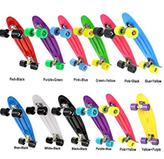 Bild zu WeSkate Mini Cruiser Skateboards 55cm für 10,40€