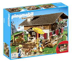 Bild zu Playmobil Country Almhütte (5422) für 28,94€ (Vergleich: 37,80€)