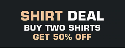 Bild zu Snipes.com: beim Kauf von zwei T-Shirts gibt es 50% Rabatt auf das zweite
