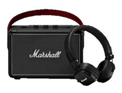 Bild zu MARSHALL Killburn II Bluetooth-Lautsprecher + Major III Bluetooth On-Ear Kopfhörer für 199€ (Vergleich: 245,99€)