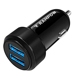 Bild zu Rampow Kfz USB-Ladegerät (24 W / 4,8A 2-Port) für 4,49€