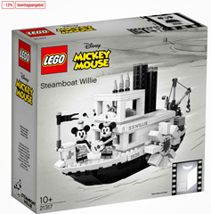 Bild zu [nur heute] LEGO Ideas – Disney Mickey Mouse: Dampfschiff Willie (21317) für 68,29€ (VG: 89€)