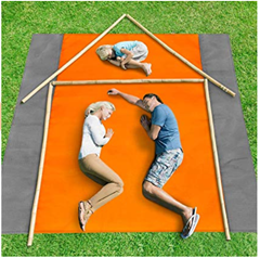 Bild zu ISOHPO wasserdichte und sandabweisende Picknickdecke (200 * 210 cm) für 10,79€