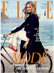 Bild zu 12 Ausgaben “Elle” für 84€ + einen 80€ Amazon.de Gutschein als Prämie