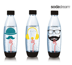 Bild zu 3x SodaStream Hipster Flasche je 1 l für 18,90€ (Vergleich: 25,95€)