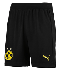Bild zu Puma BVB Borussia Dortmund – Kinder Heim Short 18/19 für 2€ zzgl. 4,99€ Versand (Vergleich: 19,93€)