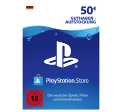 Bild zu [bei Abholung + Paydirekt] PlayStation Live Cards 50 Euro (Guthaben-Aufstockung) für 38,98€