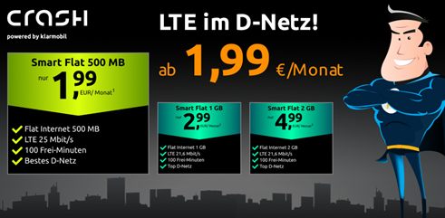 Bild zu [nur noch heute] Telekom Tarif mit 500MB LTE Datenflat und 100 Freiminuten für 1,99€ im Monat