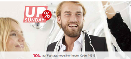 Bild zu Otto.de: nur heute 10% Rabatt auf Festtagsmode, so z.B. Bruno Banani Anzug für 89,99€