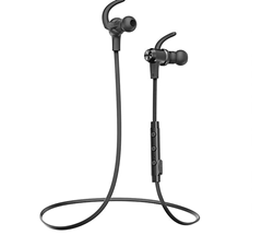 Bild zu TaoTronics Bluetooth Kopfhörer (Noise Cancelling Mic, Silikon-Ohrhörer, Magnetisches Design) für 17,33€