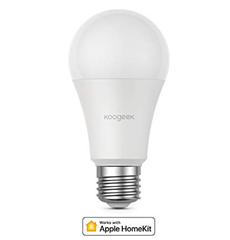 Bild zu Koogeek WiFi Smart LED Glühbirne (kompatibel mit Alexa und Google Assistant/Apple Homekit, Dimmbar) für 16,19€