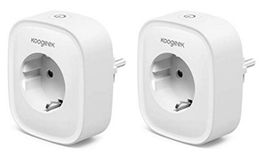 Bild zu Koogeek Smart Plug (Intelligente Wifi Steckdose, kompatibel mit Alexa, Google usw.) für 10,49€ oder als Doppelpack für 17,99€