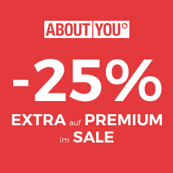 Bild zu €bis Mitternacht] About You: PREMIUM SALE mit bis zu 50% Rabatt + 25% EXTRA durch Gutschein + kostenloser Versand