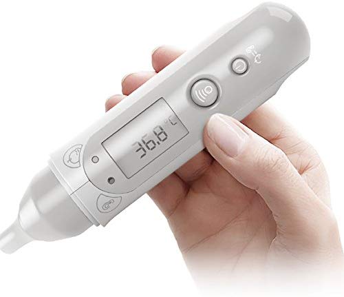 Bild zu Koogeek digitales Infrarot Fieberthermometer mit Bluetooth für 11,99€