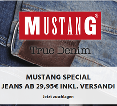 Bild zu viele Mustang Jeans für je 29,95€ inklusive Versand