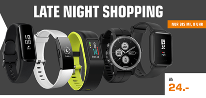 Bild zu Saturn Late Night Shopping mit Smartwatches bis Mittwoch 8 Uhr