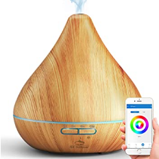 Bild zu GX·Diffuser Smart WiFi Diffusor für ätherische Öle (App-Steuerung, kompatibel mit Alexa und Google Home, 300 ml) für 34,99€