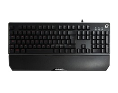 Bild zu QPAD MK40 Gaming-Tastatur (schwarz, Membranical Switches) für 36,89€ (Vergleich: 49,90€)
