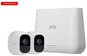 Bild zu Arlo Pro2 Smart Home 2 HD-Überwachungskameras & Sicherheitsalarm  VMS4230P für 333€ (VG: 429€)