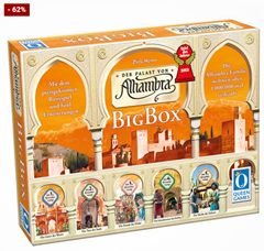 Bild zu Queen Games Alhambra Big Box, Spiel des Jahres 2003 für 23,99€ (VG: 46,99€)