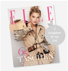 Bild zu 3 Ausgaben der Zeitschrift “ELLE” für 21€ + 20€ Verrechnungsscheck