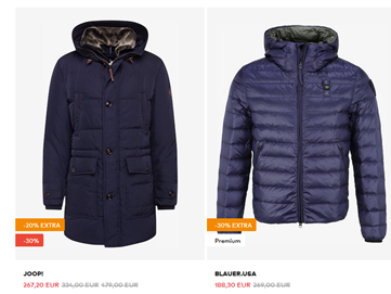 Bild zu [nur noch heute] AboutYou: Premium Jacken mit bis zu 70% Rabatt + bis zu 40% Extra
