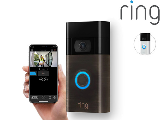 Bild zu Ring Video Doorbell 2 Video-Türklingel mit Bewegungssensor für 85,90€ (Vergleich: 96,47€)