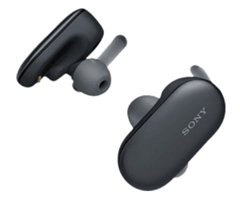 Bild zu SONY WF-SP900 Sport In-ear True-Wireless Kopfhörer (4GB Speicher) für 159€ (Vergleich: 188,96€)