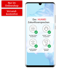 Bild zu HUAWEI P30 Pro Dual SIM für 49€ mit 10GB LTE Datenflat und Sprachflat im Vodafone-Netz für 24,99€/Monat