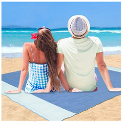 Bild zu Minetom Sand Frei Strandmatte (200cm x 200cm) für 11,04€