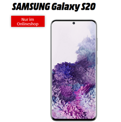 Bild zu Samsung S20 für 19€ mit 18GB LTE Datenflat, SMS und Sprachflat im Vodafonenetz für 34,99€/Monat