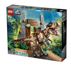 Bild zu LEGO Jurassic World (75936) Jurassic Park: T. Rex Verwüstung für 199€ (Vergleich: 229€)