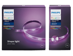 Bild zu [Preis angepasst] Philips Hue LightStrip Plus 2m Basis + 1m Erweiterung für 59,99€ (Vergleich: 83,93€)