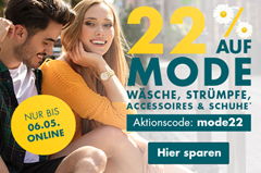 Bild zu Galeria.de: 22% Rabatt auf Bekleidung, Wäsche, Strümpfe, Accessoires und Schuhe