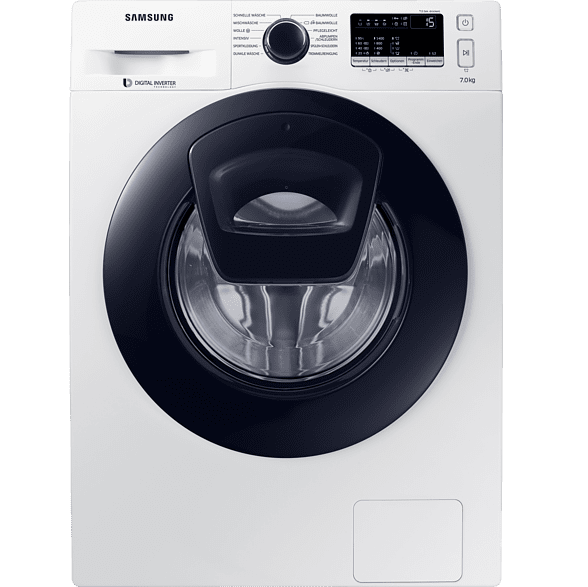 Bild zu 7 kg Waschmaschine Samsung WW70K44205 für 399€ (Vergleich: 482,15€)
