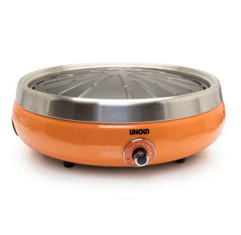 Bild zu Unold 58543 Asia Elektro Tisch Grill in orange für 44,99€ (VG: 63,99€)
