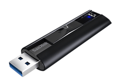 Bild zu SANDISK Extreme PRO USB Solid State Flash-Laufwerk, USB 3.1, 256 GB für 55€